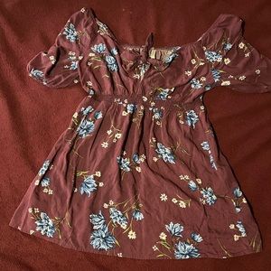 NWOT Xhilaration floral print dress